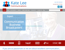 Tablet Screenshot of katelee.co.uk